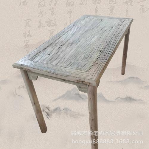 时光铸就的烟火气 老榆木家具，餐桌上的岁月诗篇